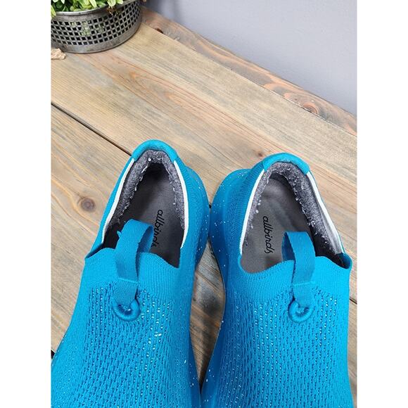 ALLBIRDS Size W10.5 Tree Dasher Relay Thrive Teal Sneakers - Picture 10 of 10
